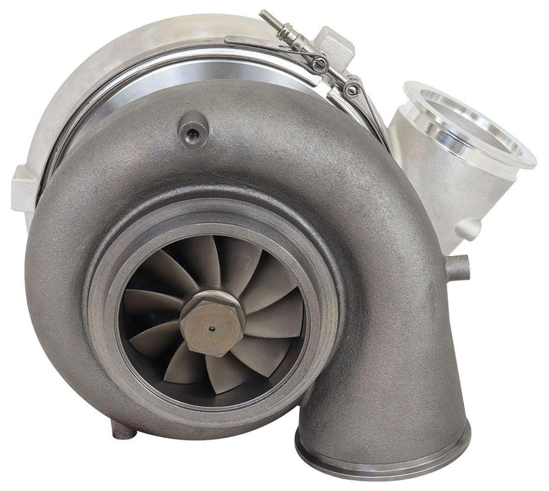 Aeroflow BOOSTED 102102 V-Band 1.22 Turbocharger 2500HP, Natural Cast Finish (AF8006-6022)