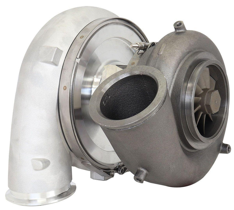 Aeroflow BOOSTED 102102 V-Band 1.22 Turbocharger 2500HP, Natural Cast Finish (AF8006-6022)