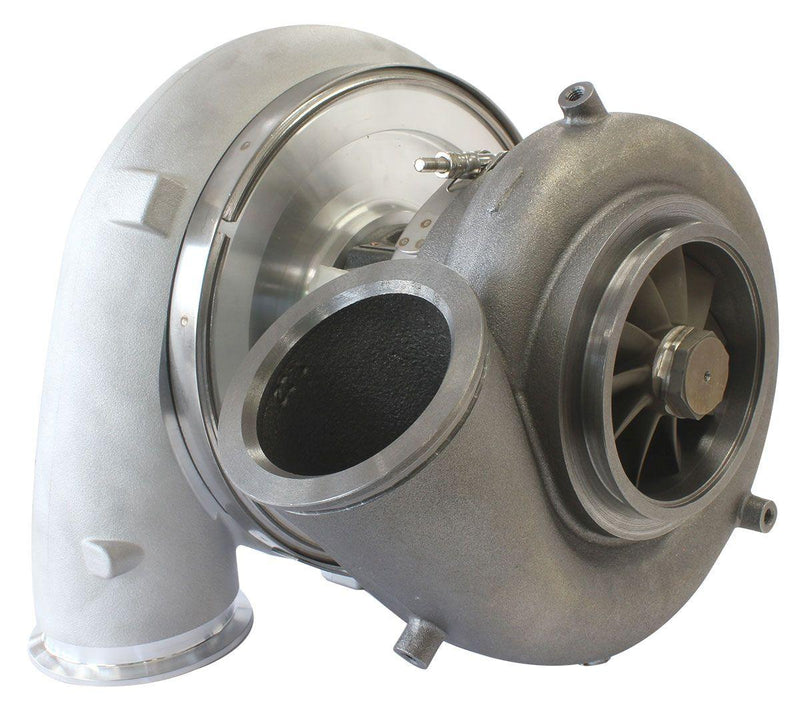 Aeroflow BOOSTED 106102 V-Band 1.22 Turbocharger 2500HP, Natural Cast Finish (AF8006-6023)