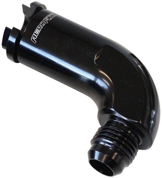 Aeroflow 90° Push-On EFI Fuel Fitting (AF803-01BLK) AF803-01BLK