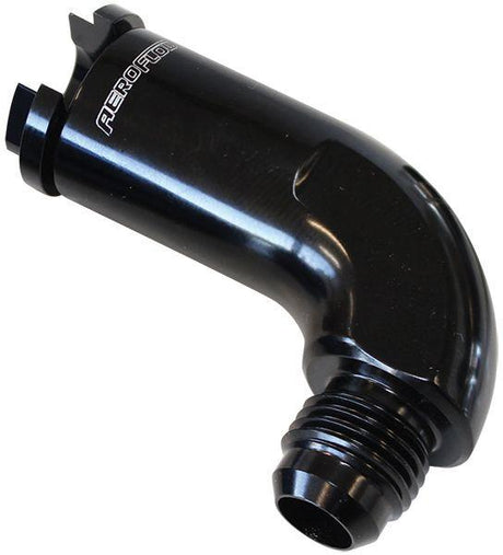 Aeroflow 90° Push-On EFI Fuel Fitting (AF803-03BLK) AF803-03BLK