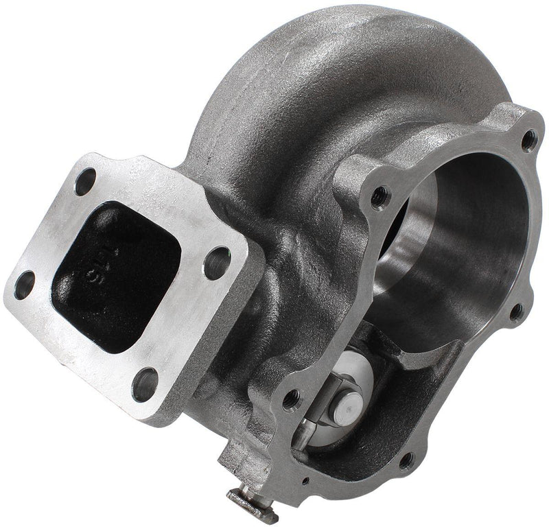 Aeroflow Boosted .64 A/R T25/T28 Inlet & Nissan 5 Bolt Outlet Turbo Exhaust Housing, Suits Boosted Nissan 4748, 5054 & 5447 Turbochargers (AF8050-1034)