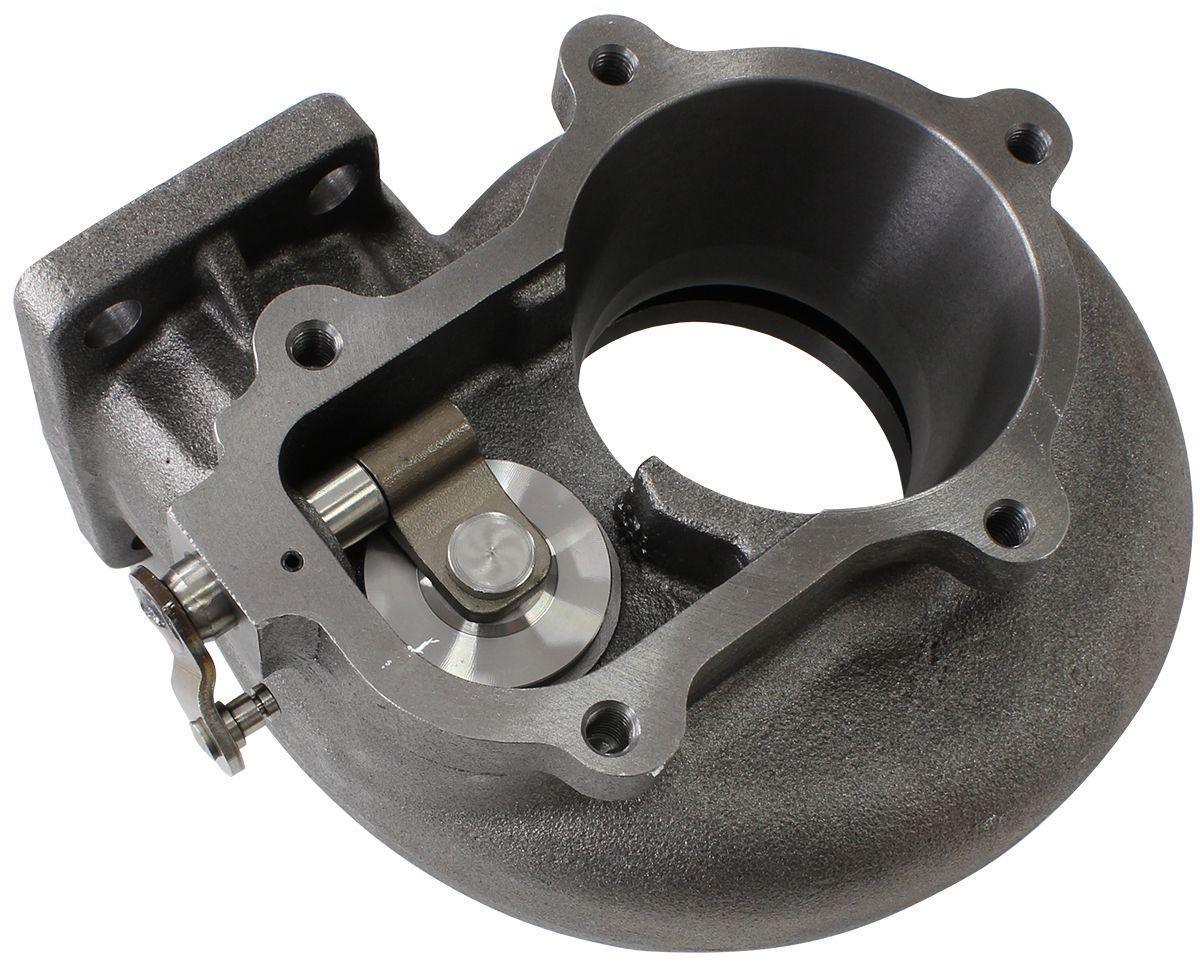Aeroflow Boosted 1.06 A/R T3 Inlet & Ford 5 Bolt Outlet Turbo Exhaust Housing, Suits Boosted Ford XR6 6762 Turbochargers (AF8050-1036)