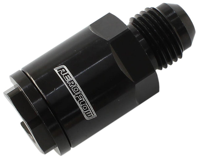 Aeroflow Push-On EFI Fuel Fitting 3/8" Hose Pressure Side -6 (AF808-02BLK) AF808-02BLK