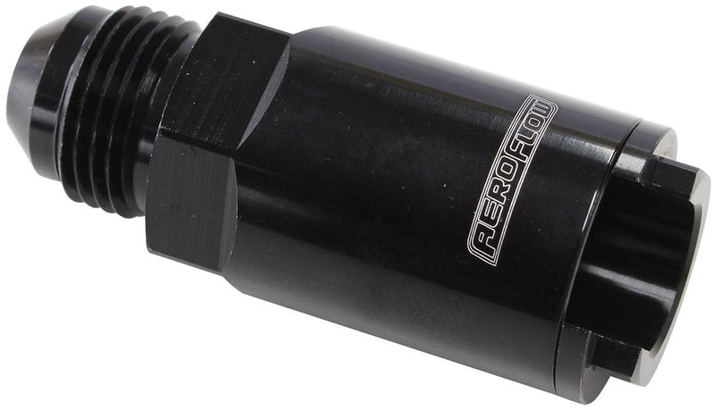 Aeroflow Push-On EFI Fitting -8AN with 1/2" Push-On (AF808-04BLK) AF808-04BLK