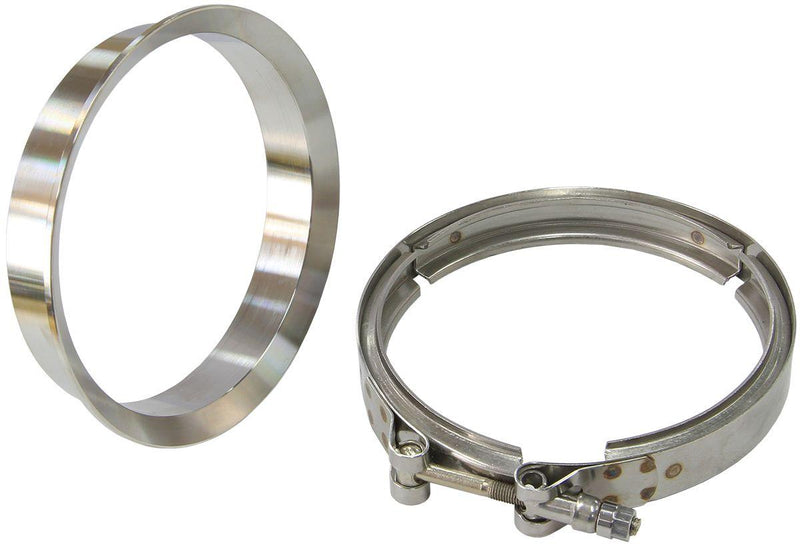 Aeroflow Boosted Turbine Outlet 5.74" O.D Stainless Steel V-Band Kit (AF8080-1005) AF8080-1005