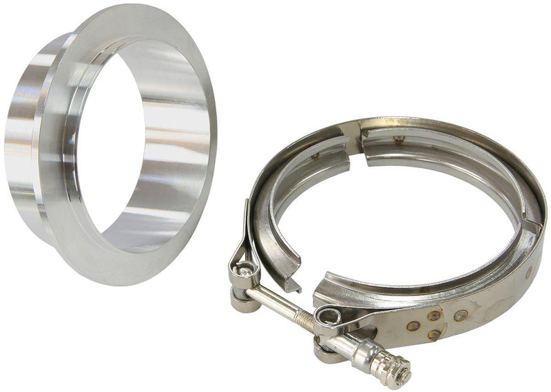 Aeroflow Boosted Compressor Outlet 4.21" O.D Aluminum V-Band Kit (AF8080-1006) AF8080-1006