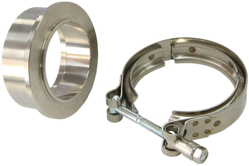 Aeroflow Boosted Turbine Inlet 3" O.D Stainless Steel V-Band Kit (AF8080-1010) AF8080-1010