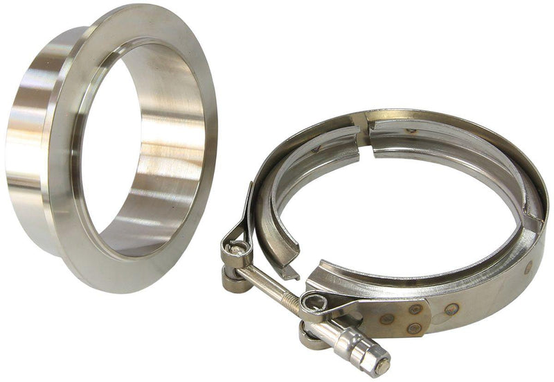 Aeroflow Boosted Compressor Outlet 4.24" O.D Stainless Steel V-Band Kit (AF8080-1013) AF8080-1013