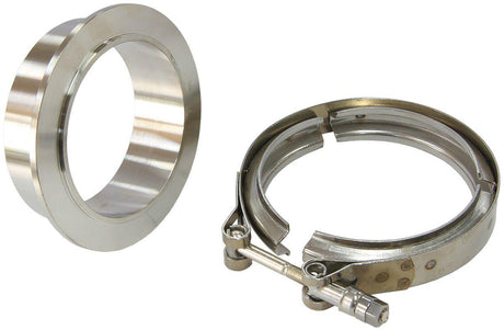 Aeroflow Boosted Compressor Outlet 4.25" O.D Stainless Steel V-Band Kit (AF8080-1014) AF8080-1014