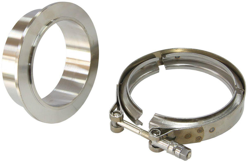 Aeroflow Boosted Compressor Outlet 4.25" O.D Stainless Steel V-Band Kit (AF8080-1014) AF8080-1014