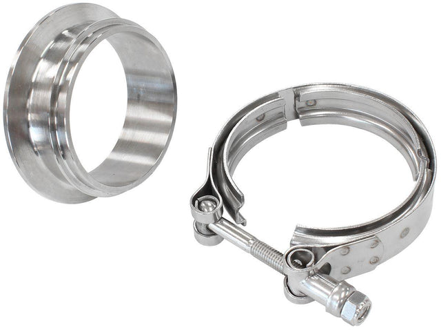 Aeroflow Boosted Turbine Inlet 3.62" O.D Stainless Steel V-Band Kit (AF8080-1019) AF8080-1019