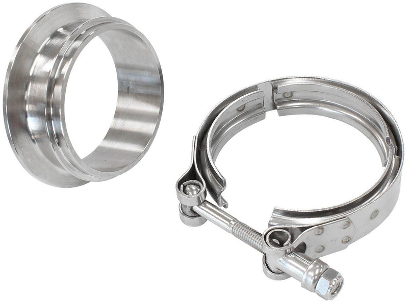 Aeroflow Boosted Turbine Inlet 3.62" O.D Stainless Steel V-Band Kit (AF8080-1019) AF8080-1019