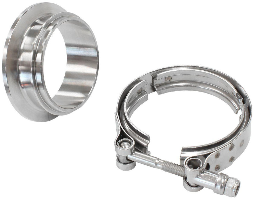 Aeroflow Boosted Turbine Inlet 3.62" O.D Stainless Steel V-Band Kit (AF8080-1023)