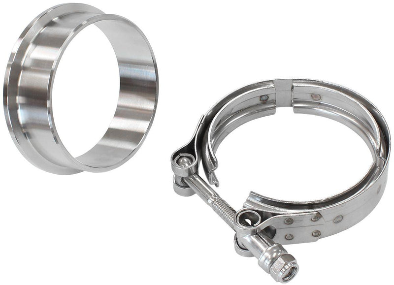 Aeroflow Boosted Turbine Inlet 3.62" O.D Stainless Steel V-Band Kit (AF8080-1024) AF8080-1024