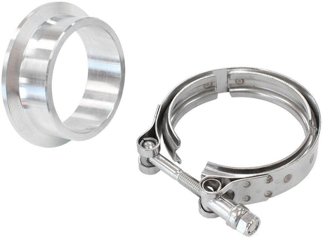 Aeroflow Boosted Compressor Outlet 4.21" O.D Aluminum V-Band Kit (AF8080-1025) AF8080-1025