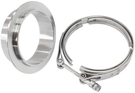 Aeroflow Boosted Turbine Outlet 4.61" O.D Stainless Steel V-Band Kit (AF8080-1027) AF8080-1027