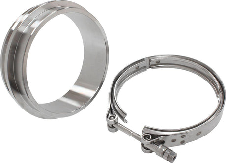 Aeroflow Boosted Turbine Outlet 4.75" O.D Stainless Steel V-Band Kit (AF8080-1029) AF8080-1029