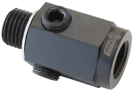 Aeroflow Metric Extension with 1/8" Port - Steel (AF810-M14-02-ST) AF810-M14-02-ST