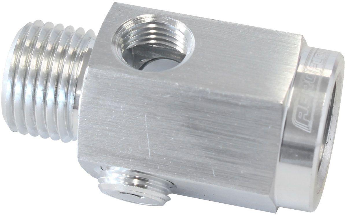 Aeroflow Metric Extension with 1/8" Port (AF810-M16-02S) AF810-M16-02S