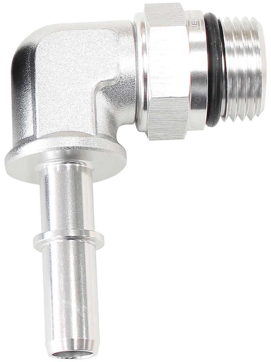 Aeroflow Push-On EFI Fuel Fittings - Silver (AF812-08-05S) AF812-08-05S