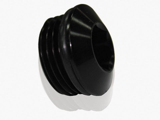 Aeroflow Slimline ORB Port Plug -8AN (AF813-08BLK) AF813-08BLK
