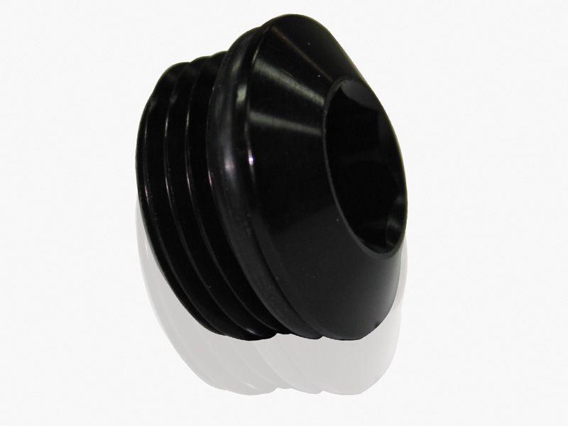 Aeroflow Slimline ORB Port Plug -8AN (AF813-08BLK)