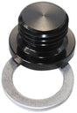 Aeroflow Metric Port Plug M10 x 1.0 (AF814-M10-01BLK) AF814-M10-01BLK