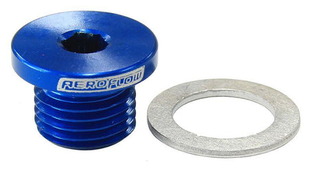 Aeroflow Metric Port Plug M12 x 1.25 (AF814-M12-01) AF814-M12-01