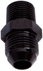 Aeroflow NPT to Straight Male Flare Adapter 3/8" to -10AN (AF816-10-06BLK) AF816-10-06BLK
