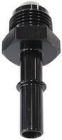 Aeroflow Push-In EFI Fuel Fitting -8AN Push-on to 3/8" Male Hard Tube (AF817-03BLK) AF817-03BLK