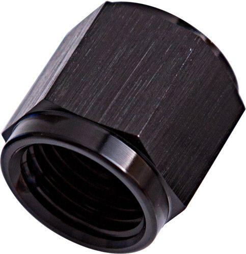 Aeroflow -6AN to 3/8" Aluminium Tube Nut - Black Finish (AF818-06BLK) AF818-06BLK
