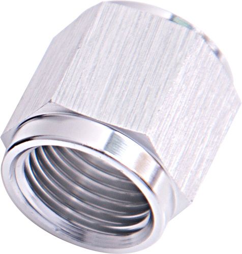 Aeroflow -12AN to 3/4" Aluminium Tube Nut - Silver Finish (AF818-12S)