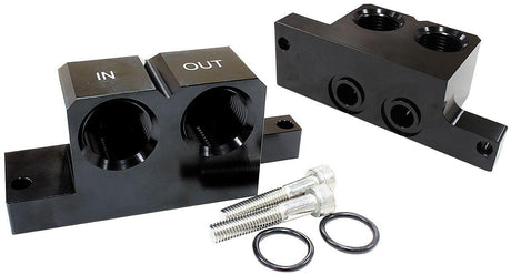 Aeroflow 90° Oil Block Adapter (AF82-2009) AF82-2009