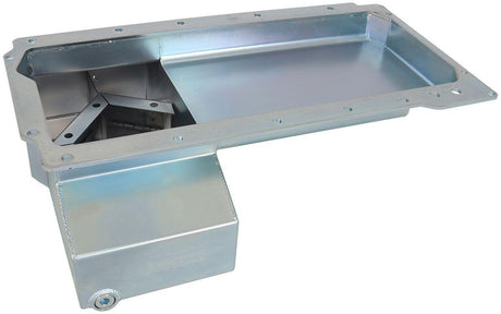 Aeroflow Fabricated GM LS Front Sump Oil Pan with Oil Filter Attachment (AF82-2015) AF82-2015