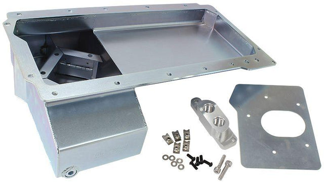 Aeroflow Fabricated LS Front Sump Conversion Oil Pan (AF82-2016) AF82-2016