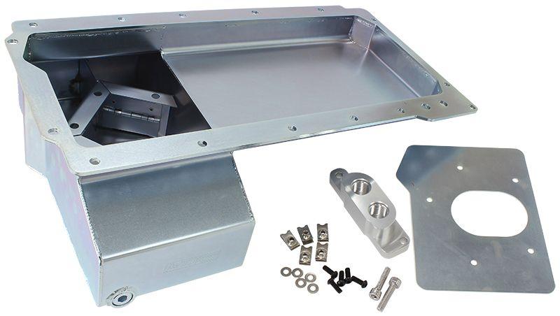 Aeroflow Fabricated LS Front Sump Conversion Oil Pan (AF82-2016) AF82-2016