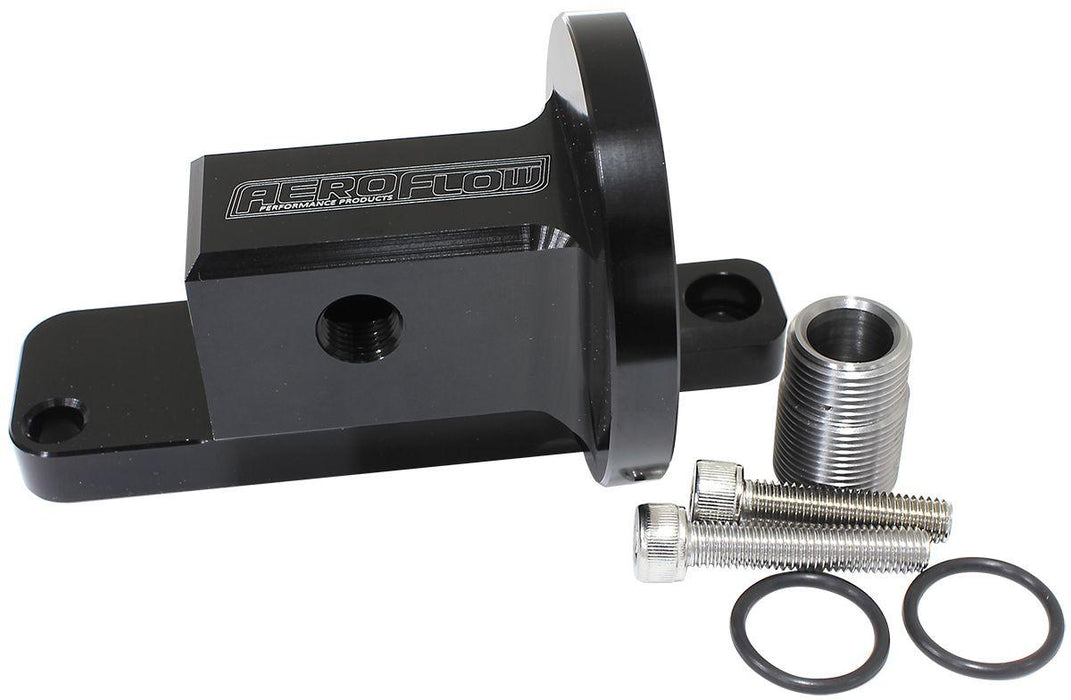 Aeroflow Bolt-On Oil Filter Adapter 90° (AF82-2022)