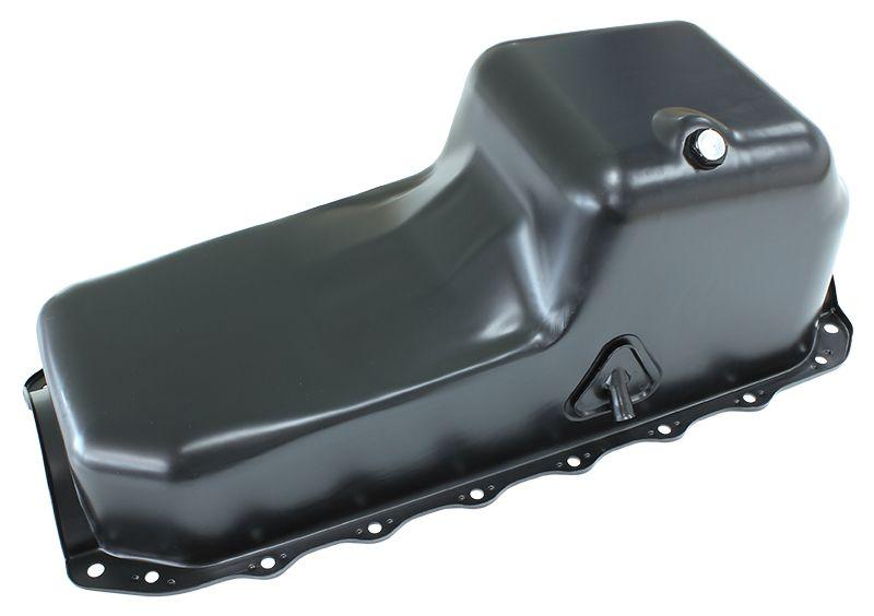 Aeroflow Holden Standard Replacement Oil Pan, Black Finish (AF82-7002BLK) AF82-7002BLK