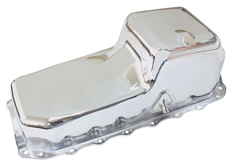 Aeroflow Holden Standard Replacement Oil Pan, Chrome Finish (AF82-7002C) AF82-7002C