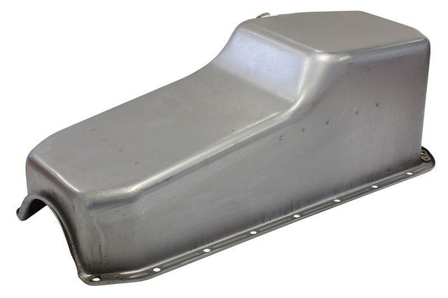 Aeroflow Chevrolet L/H Dipstick Standard Replacement Oil Pan, Raw Finish (AF82-9005) AF82-9005