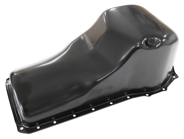 Aeroflow Ford Cleveland Standard Replacement Oil Pan, Black Finish (AF82-9310BLK) AF82-9310BLK