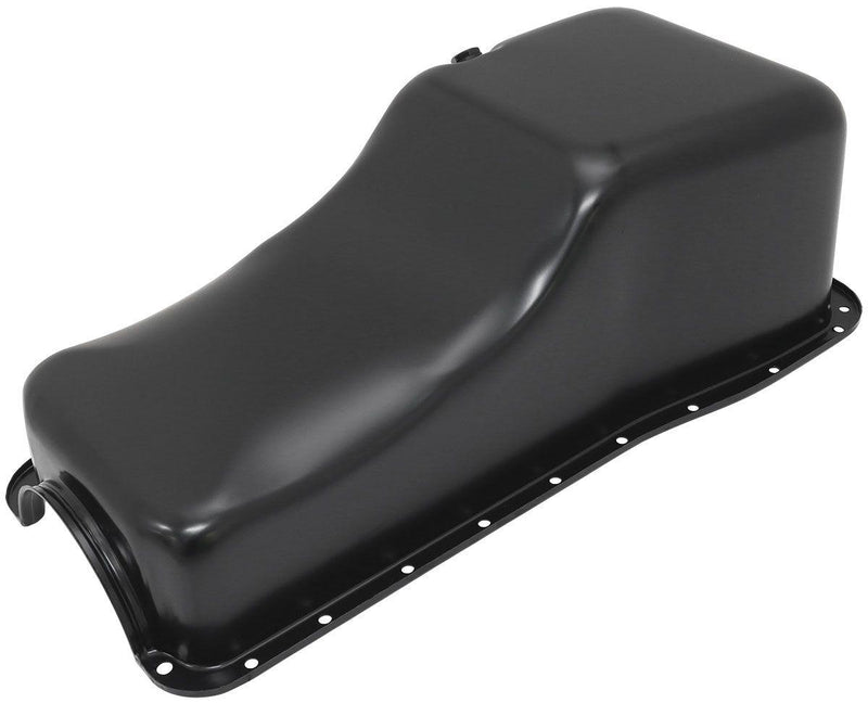 Aeroflow Ford Big Block Standard Replacement Oil Pan, Black Finish (AF82-9343BLK) AF82-9343BLK