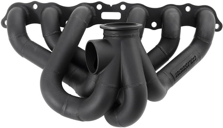 Aeroflow Toyota 2JZ-GE (Non Turbo) V-Band Flange High Mount Turbo Manifold (AF8207-9000)