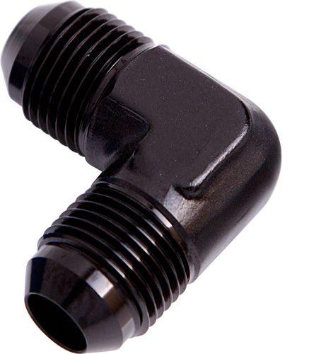 Aeroflow 90° Male Flare Union -3AN (AF821-03BLK) AF821-03BLK