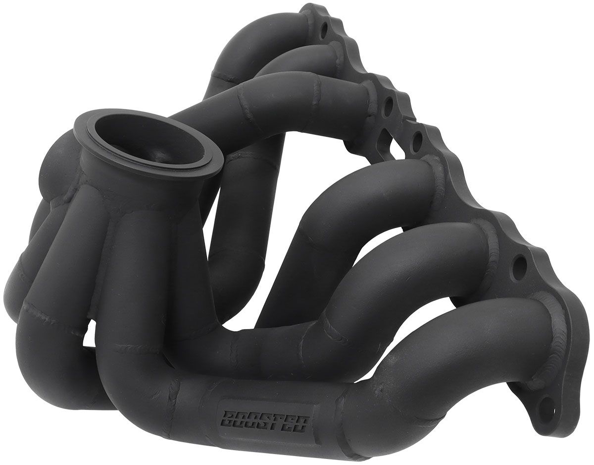Aeroflow Toyota 2JZ-GE (Non Turbo) V-Band Flange High Mount Turbo Manifold (AF8217-9000)