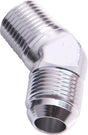 Aeroflow 45° NPT to Male Flare Adapter 1/8" to -3AN (AF823-03S)