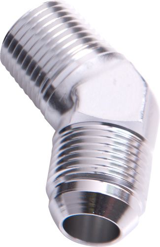 Aeroflow 45° NPT to Male Flare Adapter 3/8" to -8AN (AF823-08S)