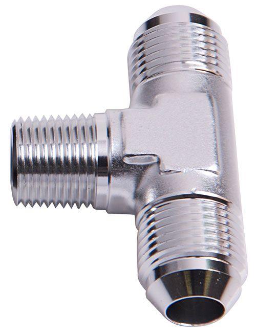 Aeroflow Tee with NPT On Side 1/8" to -3AN (AF825-03S) AF825-03S