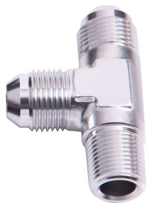 Aeroflow Tee with NPT On Run 1/4" to -6AN (AF826-06S)